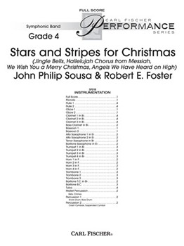 Stars and Stripes for Christmas by Sousa John Philip - Foster Robert E - for Full Score