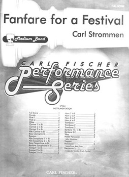 Fanfare for a Festival by Strommen Carl for