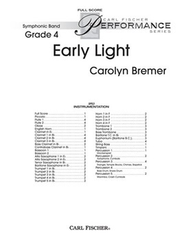 Early Light by Bremer Carolyn for Full Score