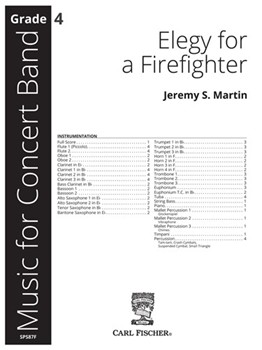 Elegy for a Firefighter by Martin Jeremy for
