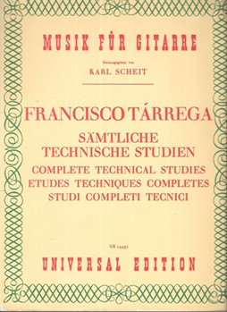 Technical Etudes Complete Gu by Tarrega Francisco for