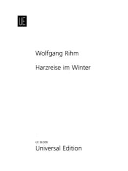 Harzreise Im Winter Fur Bariton Und Klavier