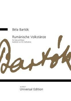 Rumanische Volkstanze for viola and piano Viola
