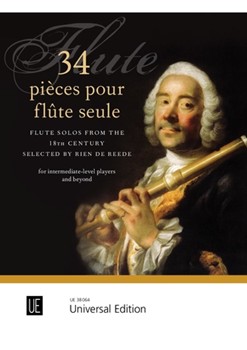 34 Pieces pour Flute Seule Flute Solos from the 18th century Flute