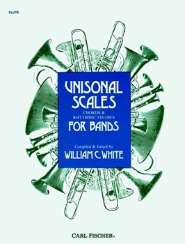 Unisonal Scales Chords & Rhythms For Ban by White W for Flute