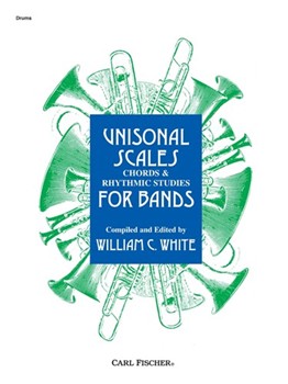Unisonal Scales Chords & Rhythms For Ban by White W for Drums