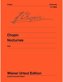 Nocturnes by Chopin Frederic for Piano