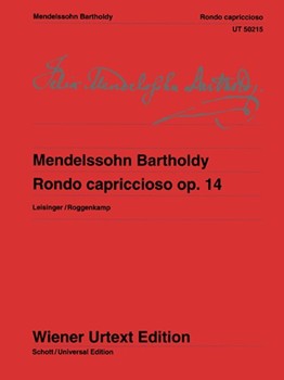 Rondo Capriccioso by Mendelssohn Felix for Piano