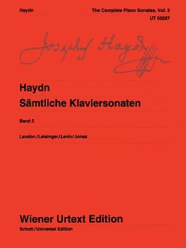 Sonatas Volume 2 by Haydn - Landon - for Piano