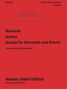 Undine by Reinecke Carl - Capelleeichenbergr - for Clarinet Solo