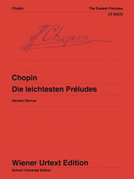 Die Leichtesten Préludes by Chopin Frederic for
