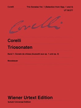 Triosonaten Vol.1 Sonate da chiesa (Selection from Op. 1 and Op. 3) by Corelli Arcangelo for