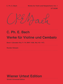 Werke fur Violine und Cembalo Band 1