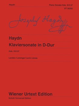 Piano Sonata In D Major by Haydn Joseph for