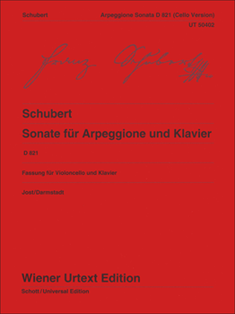 Sonate fur Arpeggione und Klavier D821 Fassung fur Violoncello und Klavier