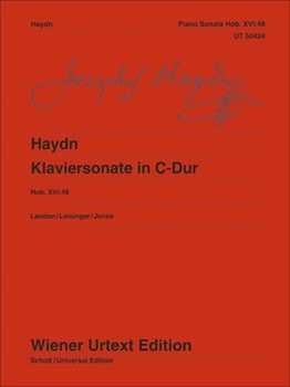 Sonata in C Major Hob. XVI: 48 by Haydn Joseph for