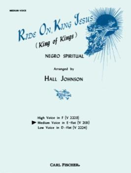 Carl Fischer Johnson Hall Johnson  Ride On King Jesus - Medium In E-flat