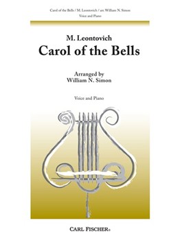 Carol Of The Bells by Leontovych Mykola Dmytrovych - Simon William - Peter J. Wilhousky for PVG Solo