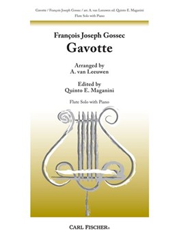 Gavotte by Gossec Francois-Joseph - Van Leeuwen - for