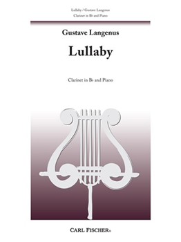 Lullaby by Langenus Gustave for Bb Clarinet w/