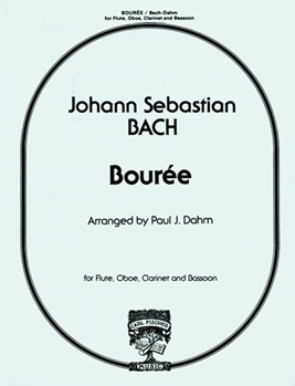 Bourree by Bach Johann Sebastian - Paul J. Dahm - for