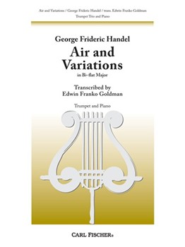 Air & Variations In B-flat Major by Handel George Frideric - Goldman Richard Franko - for Trumpet Trio