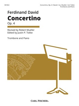 Concertino Opus 4 by David Ferdinand - Mueller Robert - for Trombone and Piano