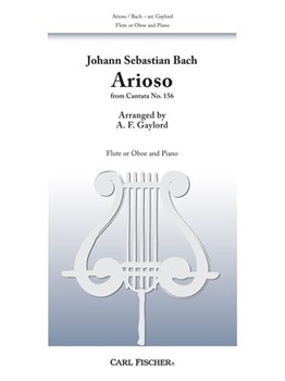 Arioso From Cantata #156 by Bach Johann Sebastian - Kent H R - for Flute and Piano