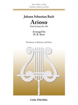 Arioso From Cantata #156 by Bach Johann Sebastian - Kent H R - for Trombone and Piano