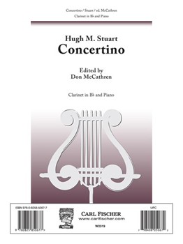 Concertino by Stuart Hugh for Bb Clarinet w/