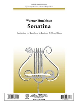 Sonatina by Hutchison Warner for Euphonium and Piano