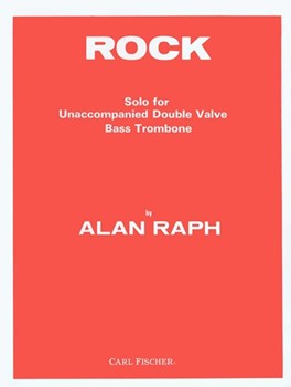 Rock by Raph Alan for Bass Trombone
