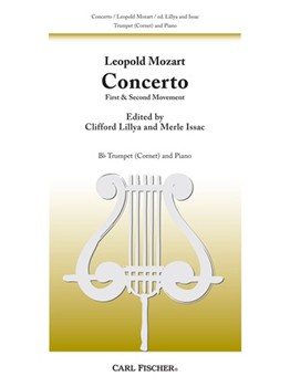 Concerto In B-flat K191 by Mozart Leopold - Lillya and Isaac - for Trumpet and Piano