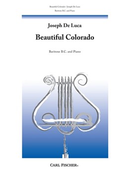 Beautiful Colorado by De Luca Joseph for Euphonium and Piano