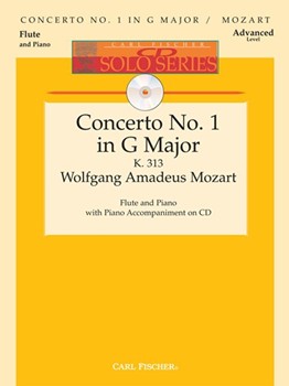 Concerto #1 In G Major K313 by Mozart Wolfgang Amadeus for Flute and Piano
