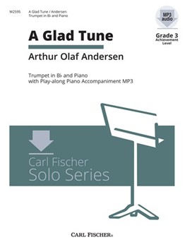 Glad Tune by Andersen Arthur Ola for Trumpet and Piano