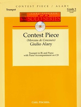 Contest Piece by Alary Giulio for Trumpet and Piano