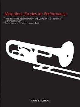 Melodious Etudes For Performance by Bordogni Marco - Raph Alan - for Trombone Solo
