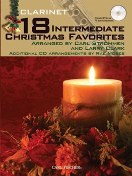 18 Intermediate Christmas Favorites by Scottish Folk Song - Strommen and Clark - for Bb Clarinet
