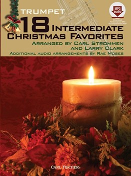 18 Intermediate Christmas Favorites by Scottish Folk Song - Strommen and Clark - for Trumpet and Piano