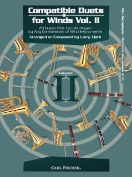 Carl Fischer Larry Clark, Giusepp Clark L  Compatible Duets for Winds Volume 2 - Alto Saxophone