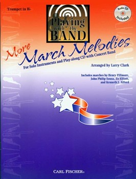 Playing With The Band - More March Melodi by Various - Clark Larry - for Trumpet Co