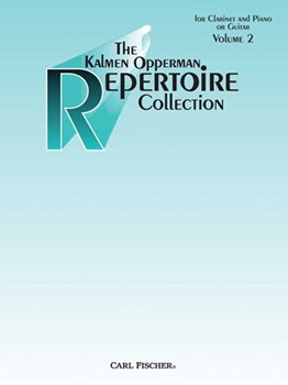 Kalmen Opperman Repertoire Collection 2 by - Opperman Kalmen - for Bb Clarinet (Vol 2 Pno Or Gtr Ac)