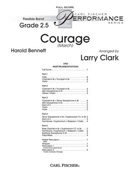 Courage by Bennett Harold - Clark Larry - for Flex Score