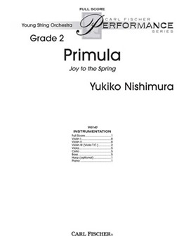 Primula by Nishimura Yukiko for Full Score