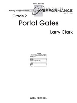 Portal Gates by Clark Larry for Full Score