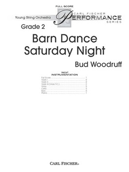 Barn Dance Saturday Night by Bud Woodruff for