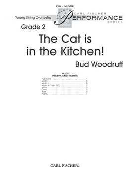 The Cat Is in the Kitchen by Bud Woodruff for