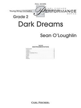 Dark Dreams by O'Loughlin Sean for