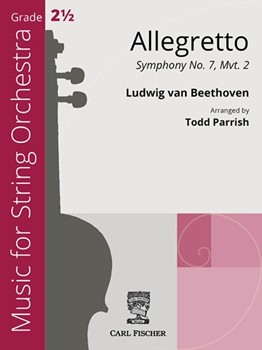 Allegretto Symphony No. 7, Mvt. 2